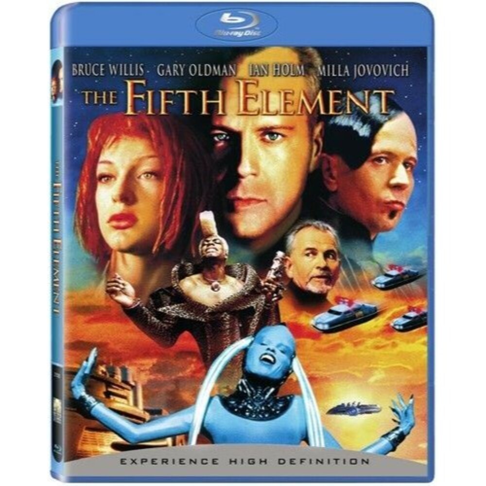 The Fifth Element (Remastered 1080p High-Def) [Blu-ray] NEW! with Slipcase